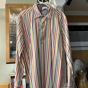 Robert Graham L/S X-Large Striped